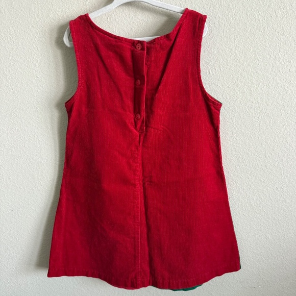 Chantilly Place Christmas Color-block Corduroy Dress size 5 - Picture 2 of 10